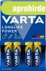 Varta Longlife Power (High Energy) AA ceruza elem (LR6) 4906