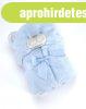 Mora POMPON BEAR P86 pl�d 75*95 05-blue - dobozos