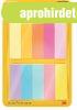 Jel�l�c�mke, pap�r, 10x50 lap, 15x50 mm, 3M POSTIT, vegyes