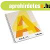 Spir�lf�zet, A4, kock�s, 70 lap, ESSELTE