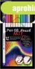 Ecsetir�n k�szlet, STABILO "Pen 68 brush ARTY", 12
