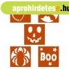 Halloween-i sablonk�szlet - 5 db / csomag