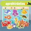 Montessori fejleszt� fa puzzle j�t�k