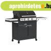 Barbecook BC-GAS-2036 Stella 3201 g�zgrill, t�rol�val, oldal