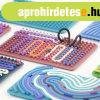 Szilikon Tev�kenys�gt�bla - K�toldalas Puzzle J�t�k Gyerekek