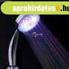 LED zuhanyfej 7 sz�n� romantikus f�nyter�pi�s LED zuhanyfej 