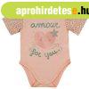 ABR R�vid ujj� fodros body - Barack - Szivecsk�s mint�val (6