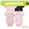 Foxy Baby R�vid ujj� pamut body szett (4db-os) ( 62 ) - Sz�v