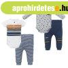 Foxy Baby Pamut R�vid �s hossz� ujj� body + nadr�g szett (74