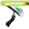Elektronikus k�zi m�rleg, LCD kijelz�, maximum 50 kg, r�gz�t