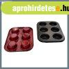 Perfect Home Metal Red Line Muffins�t� 6 db-os 19127