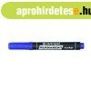 Alkoholos marker 1-4,6mm, v�gott hegy�, Centropen 8576 k�k