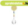 �let vir�ga szimb�lumos feng shui krist�ly f�gg� - csakr�s