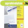 Etikett c�mke, 70 x37mm, univerz�lis, 24 c�mke/�v, 100 �v/do