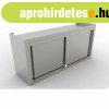 Ny�l�ajt�s rozsdamentes faliszekr�ny