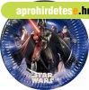 Pap�r t�ny�r Star Wars Lightsaber 19,5 cm, 8 db/csomag