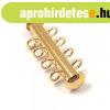 Cs�kapocs - 4 lyuk� - arany sz�n�
