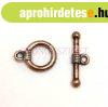 T-kapocs - v�r�sr�z sz�n� antikolt - 15x11mm