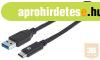 Manhattan USB 3.1 Gen2 kbel, C-tpus / A-tpus, apa/apa, 