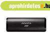 ADATA SSD Kls USB 3.2 2TB SE760, Fekete