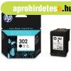 HP No. 302 EREDETI Fekete Tintapatron 190 oldal kapacits, h