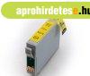 Epson T0714/894 s�rga ut�ngy�rtott tintapatron v6.0 chipes