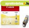 Canon CLI521 Eredeti Yellow Tintapatron