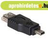 Akyga AK-AD-07 USB-AF/miniUSB (5-p�lus�) adapter Black