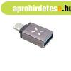 FIXED USB-C - USB-A �talak�t�, aluminum, sz�rke