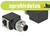 DeLock Network Adapter M12 4 pin D-coded male to RJ45 jack