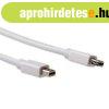 ACT AK3959 Mini DisplayPort cable Male-Male 1m White