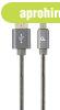 Gembird CC-USB2S-AMmBM-1M-BG microUSB Premium spiral metal c