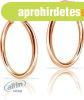 Hoops & Loops k�zepesen kerek f�lbeval�, 925 sterling ez