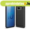 Samsung Galaxy S10e Szilikon Tok �t�s�ll�kivitel Karbon Mint