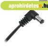  DC szerelt k�bel 2.1X5.5 90 fokos