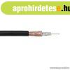 Koax k�bel, RG 59, B/U Cu, 75 ohm, fekete, 500 m/fadob (2004