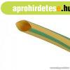 Zsugorcs�, s�rga-z�ld, 13 / 6,5 mm, 10 m / csomag (11024X)