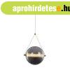 SPLENDOR LED PENDANT 9W 3000K, BRASS+SMOKY GREY