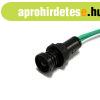 LIGHT INDICATOR D5MM 230V AC, GREEN/RED