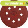 Csiszol�t�rcsa t�p�z�ras lyukas 125mm P180