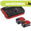 Einhell PXC indul� k�szlet 2x 5, 2Ah and Twincharger Kit