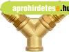 Leveg�eloszt� 2 csatlakoz� menetes 3/8" bels�