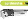 Imbuszkulcs klt 9 r�szes 1,5-10 mm g�mb v�g�