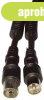 ANTENNAK�BEL 1,5M FEKETE + SZ�R�, EGYENES DUG�/ALJ ew01975