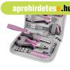 Extol Lady 23 darabos r�zsasz�n szersz�mk�szlet t�rol� t�sk�