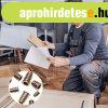 Menetes anyacsavar k�szlet fab�torokhoz (230 db)