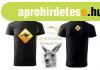 Kangaroo Black T-Shirt - Kengurus P�l� 4Xl M�retben (Step202