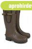 Fox Neoprene Lined Camo Khaki Rubber Boot csizma Size 10 - 4