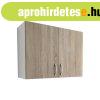 Benita 2 ajts Fels konyhaszekrny Sonoma Tlgy-Fehr 80x30