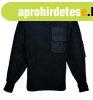 B310 - NATO pul�ver, 100% akril, pamut r�t�tek - fekete, ten